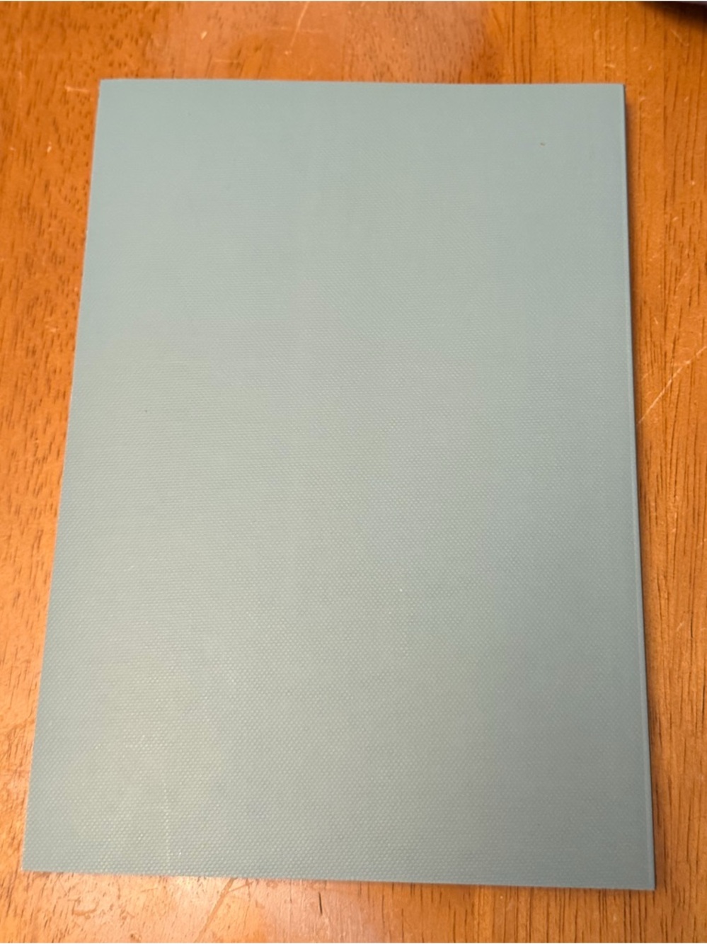 Floral Art Print on Teal Background notebook - Picture 2 of 5